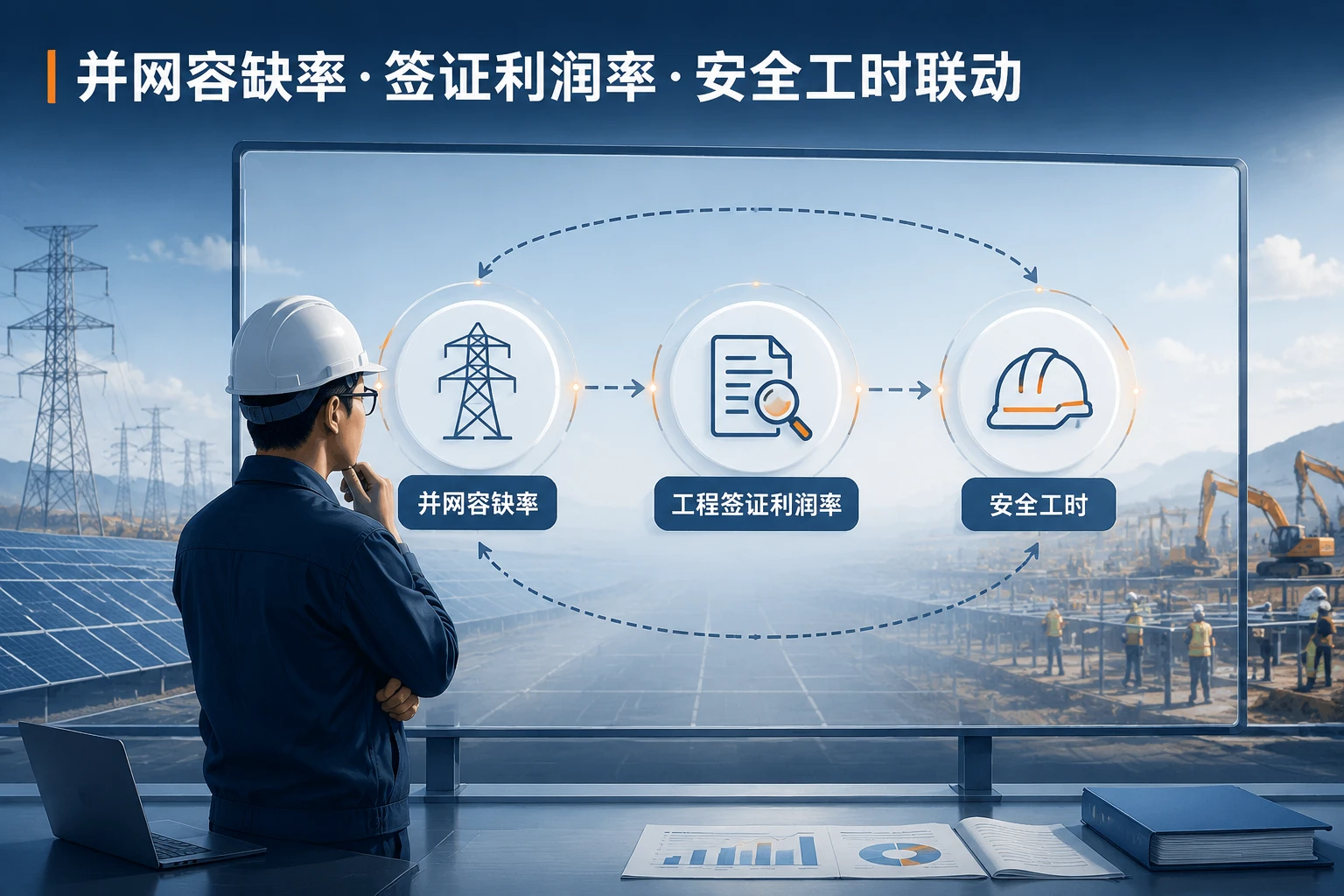 光伏EPC项目经理绩效包干:并网容缺率、签证利润率与安全工时联动(2026年版)