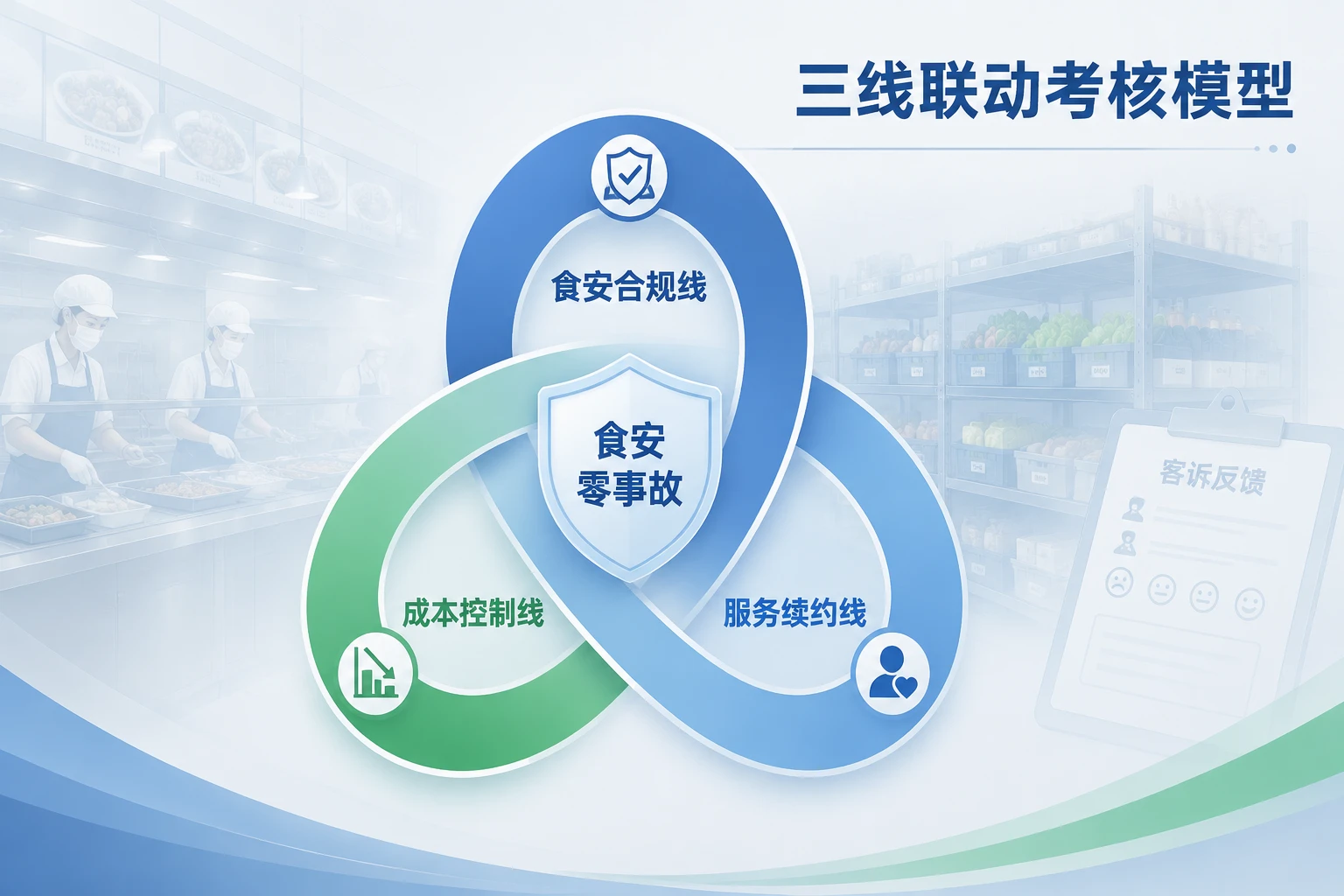 2026年团餐项目点主管绩效包干：食安合规、食材成本率与劳效三线联动