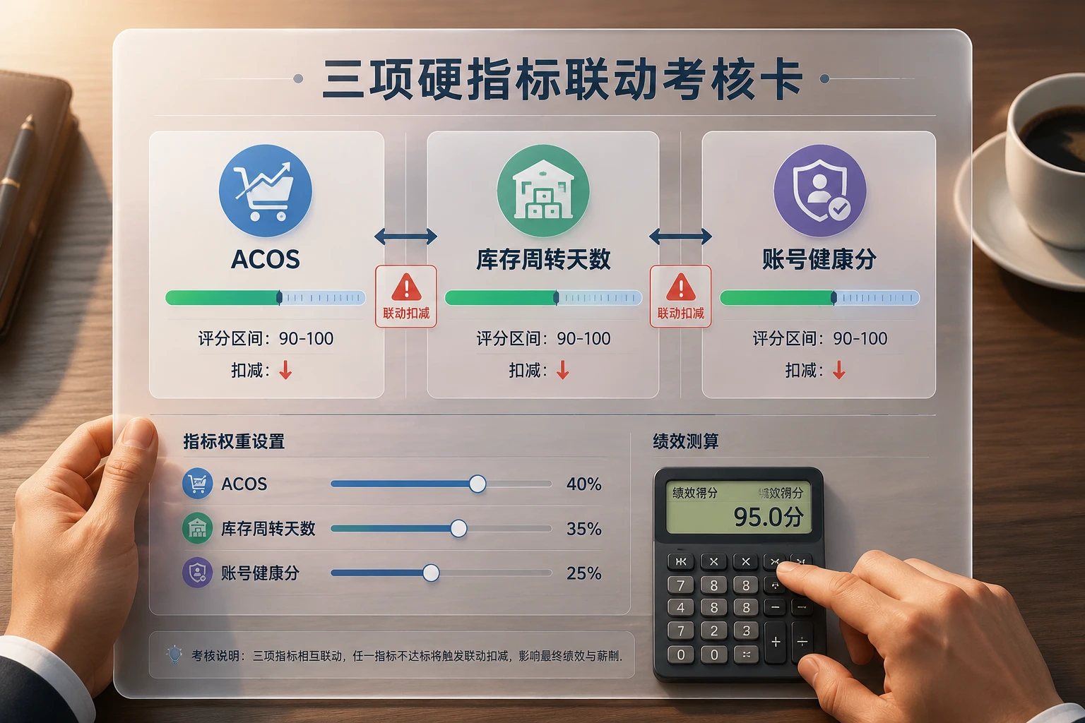 亚马逊运营主管绩效包干:ACOS、库存周转率与账号健康分联动
