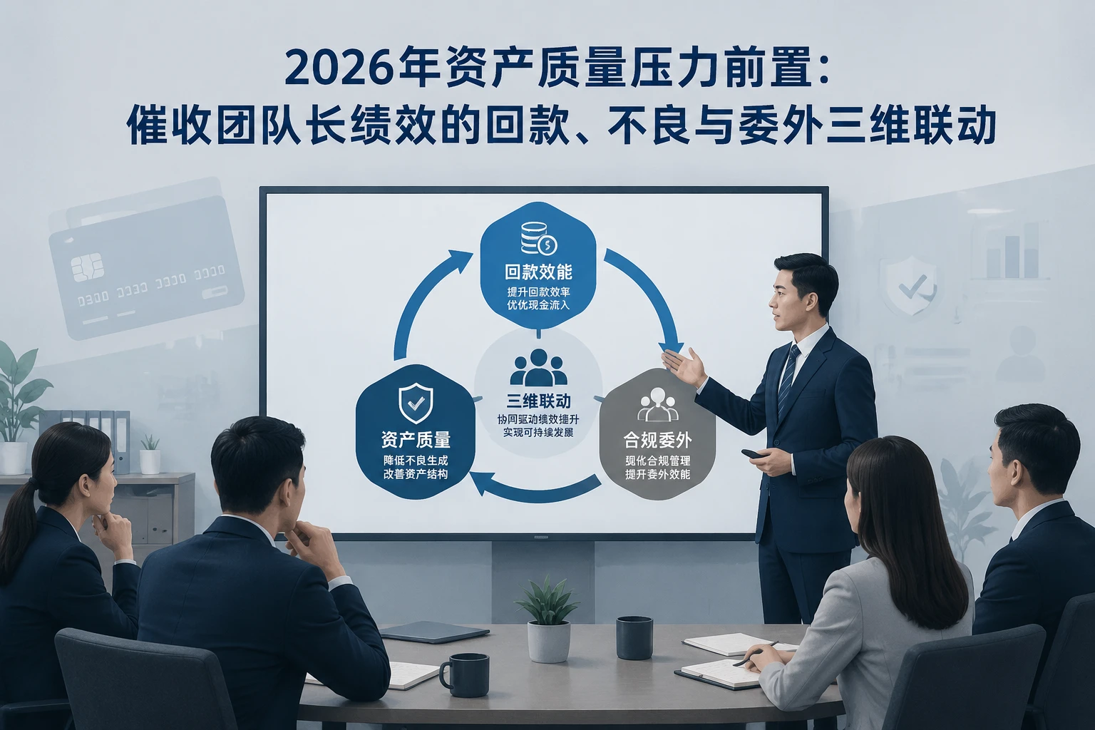 2026年资产质量压力前置：催收团队长绩效的回款、不良与委外三维联动