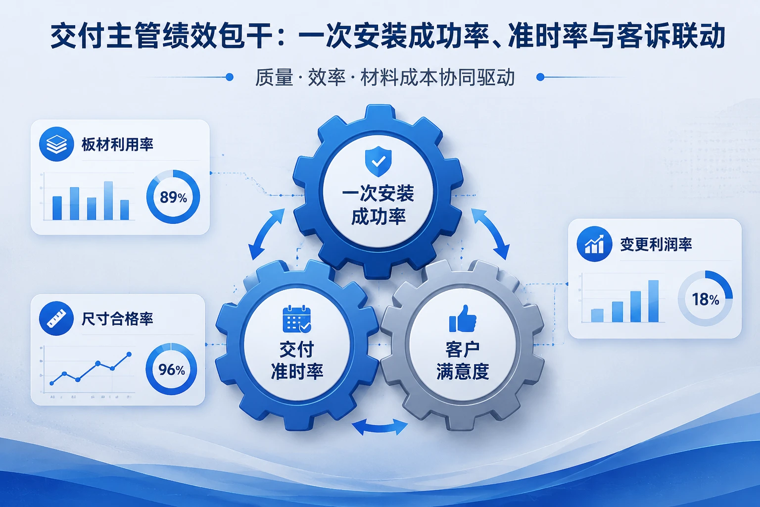 全屋定制交付主管包干表：一次安装成功率、准时率与客诉联动（2026年版）