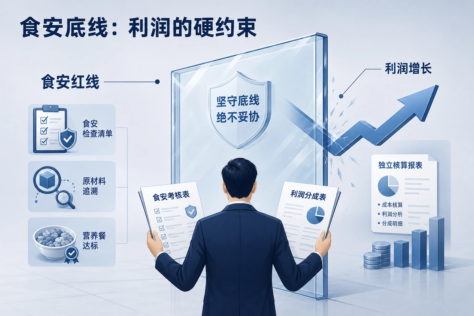 2026年医院食堂利润中心转型：食安风险底线与独立核算考核体系