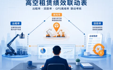高空作业平台租赁绩效联动模板：设备出租率、租金回款率与GPS离线率考核（2026年版）