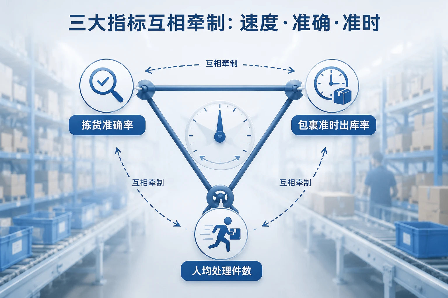 海外仓操作组长绩效包干表：拣货准确率、准时出库率与人均件数联动